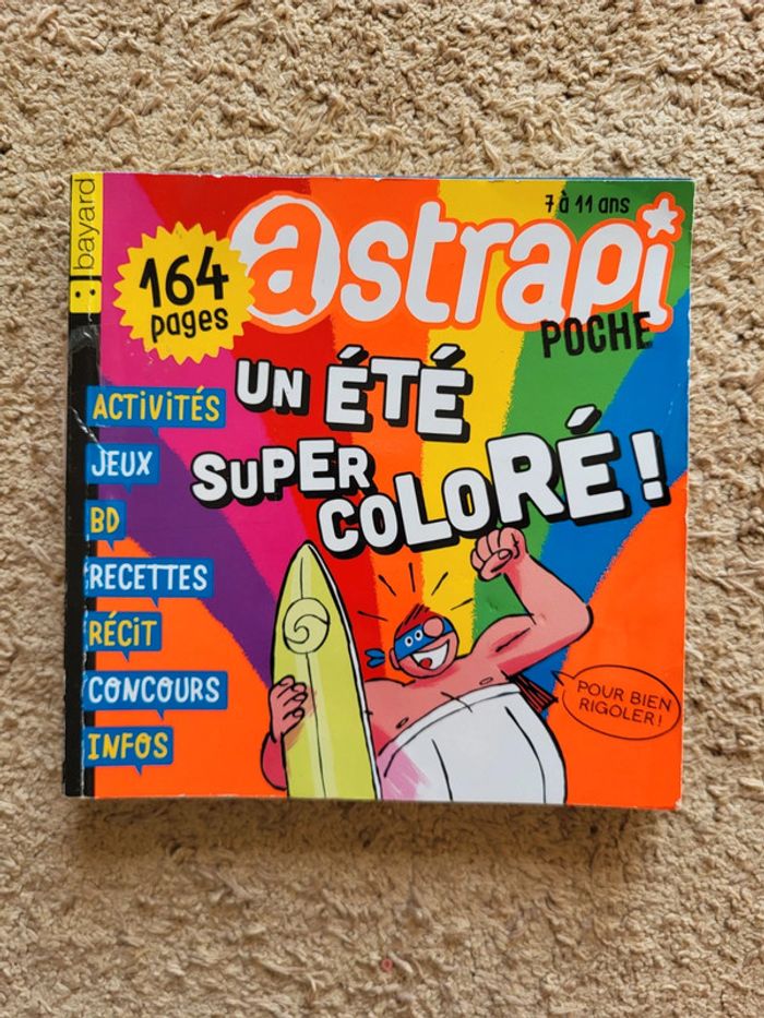 Lot Lot de 3 magazines Astrapi – Spécial vacances d'été - photo numéro 8
