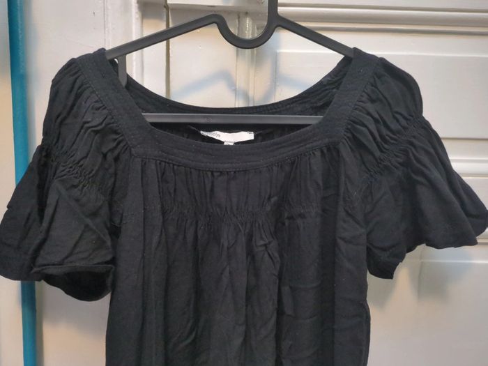 Robe Maje taille 1 comme neuve manches volantes - photo numéro 2