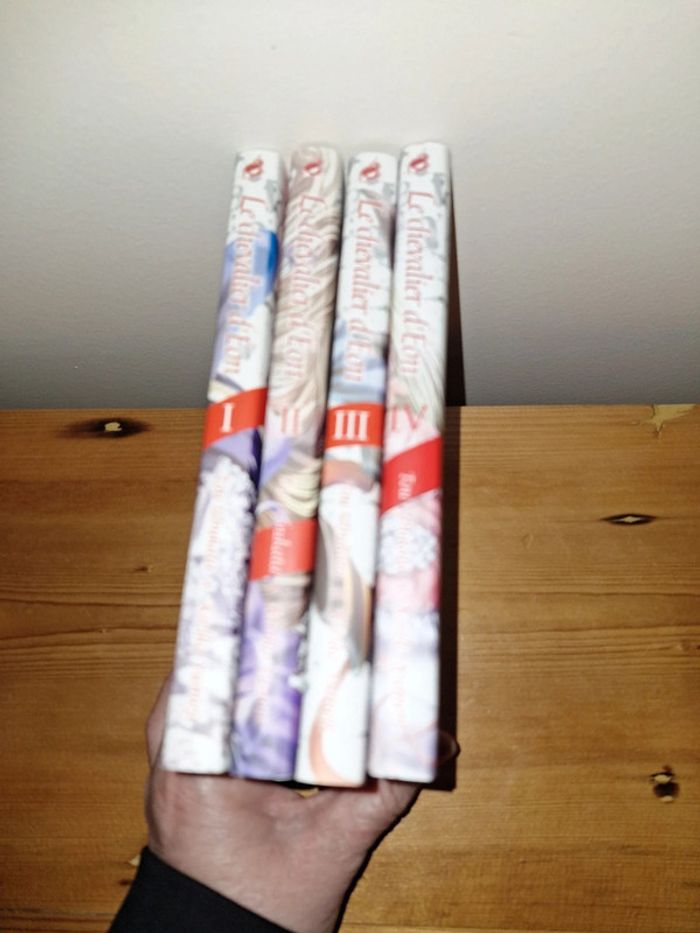 Manga le chevalier d'Éon 4 tomes - photo numéro 4