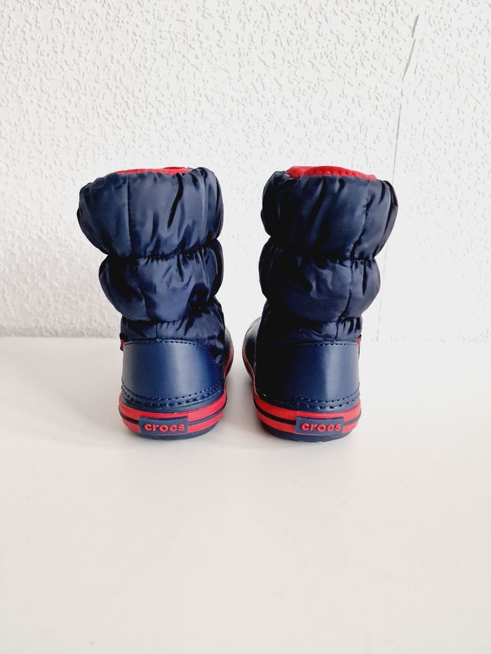 Crocs - Bottes chaudes de pluie et d'hiver, doublée de duvet - 24/25 - Neuves ! - photo numéro 5