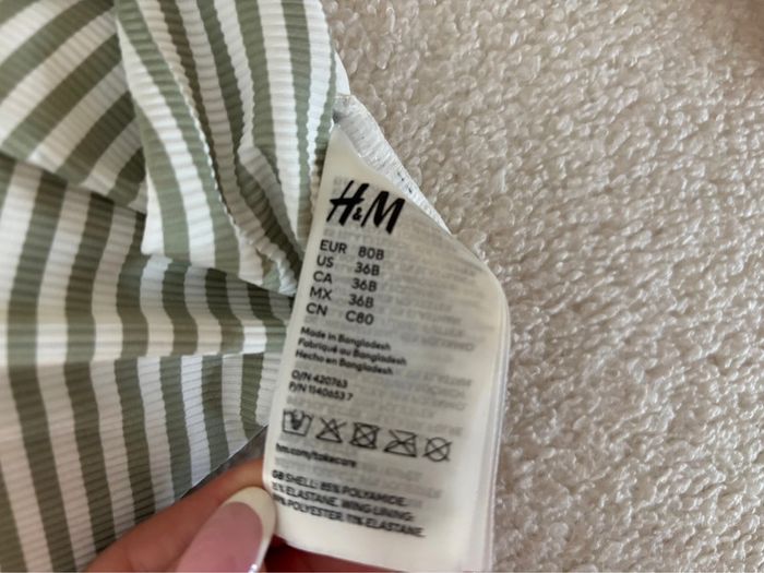 Haut de maillot de bain 80B push up H&M - photo numéro 2