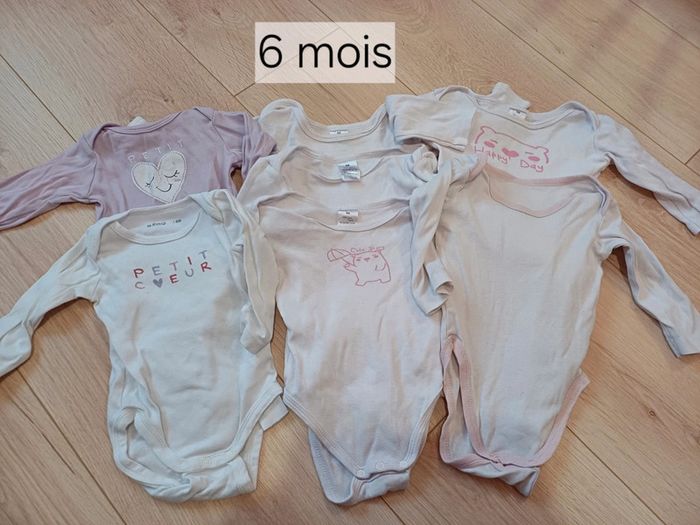7 bodies manches longues