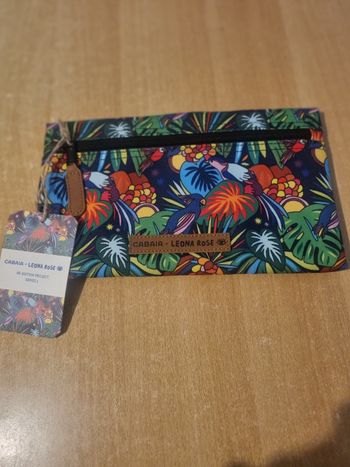 Pochette frontale Leona Rose Cabaïa pour sac Adventurer Small ou Medium