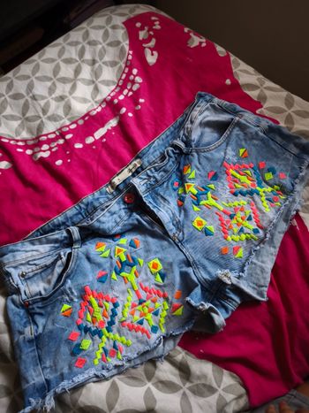 Short en jean