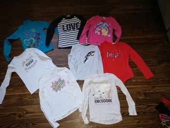 Lot de tee shirt fille 10 ans