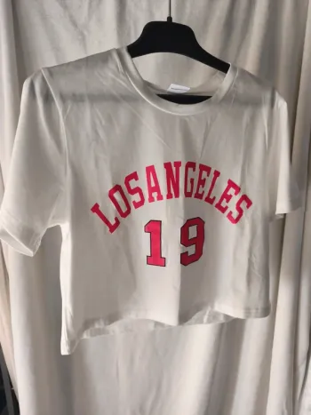 T-shirt blanc court 12 ans