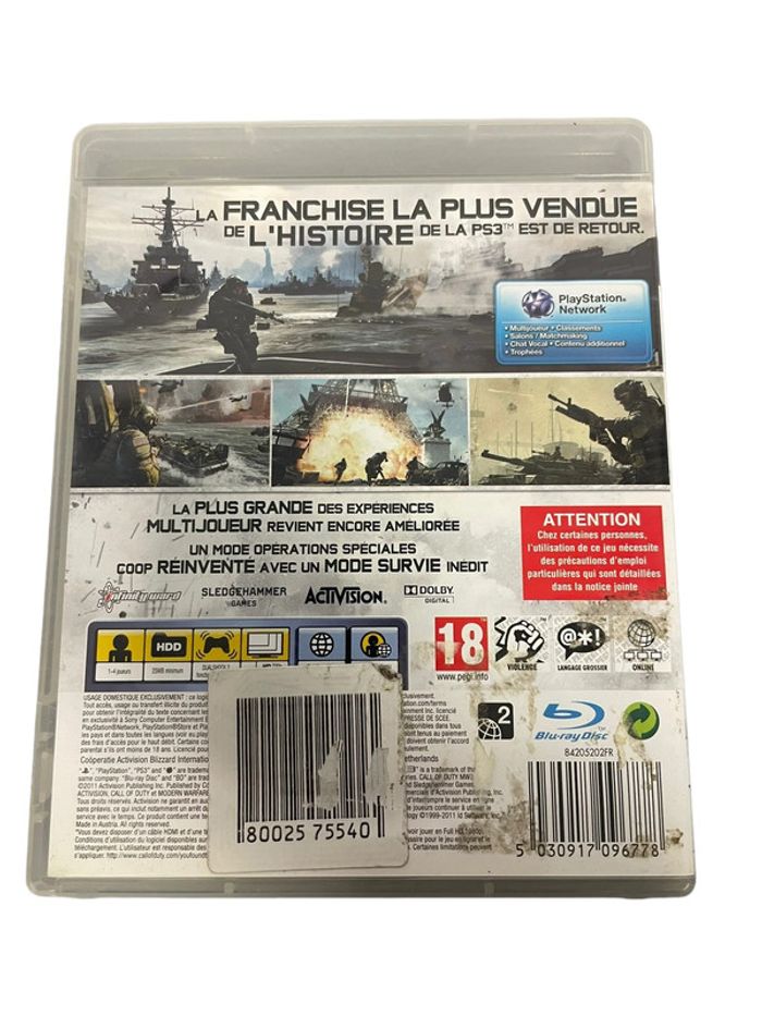 Jeu vidéo Call Of Duty Modern Warfare 3 sur console PlayStation 3 - photo numéro 2