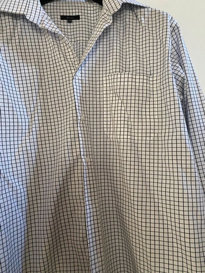 Chemise à carreaux Tex man taille 43 44 Neuve - photo numéro 2