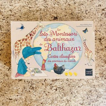 Loto Montessori des animaux de Balthazar