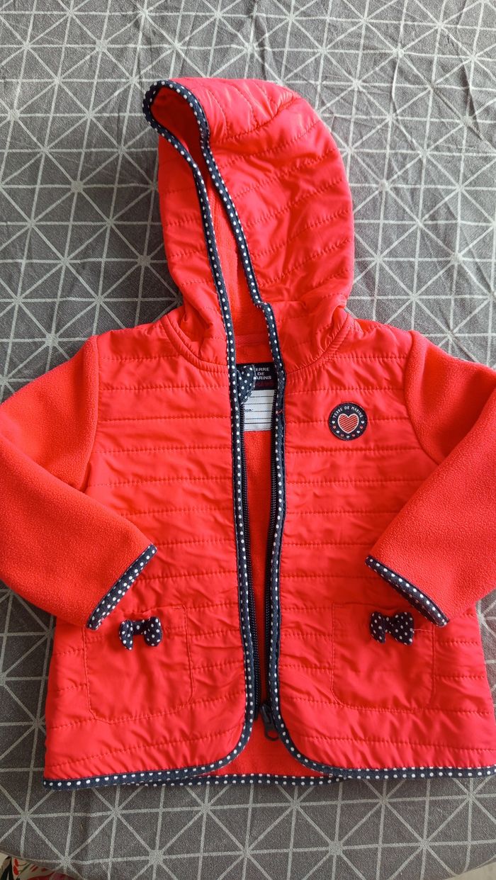 Veste polaire 12 mois