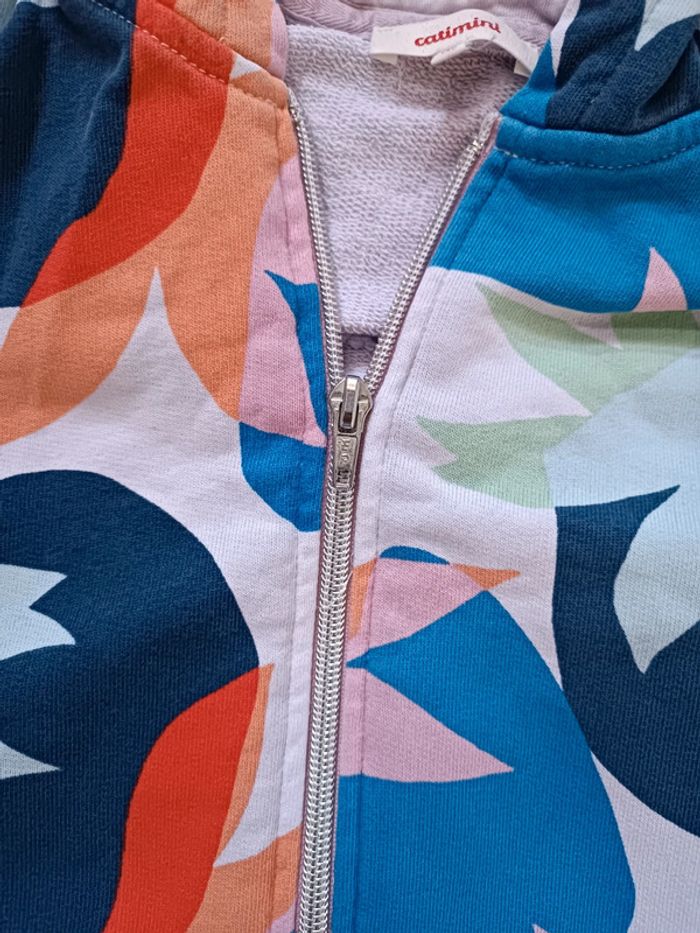 Sweat Zippé capuche Catimini - photo numéro 4
