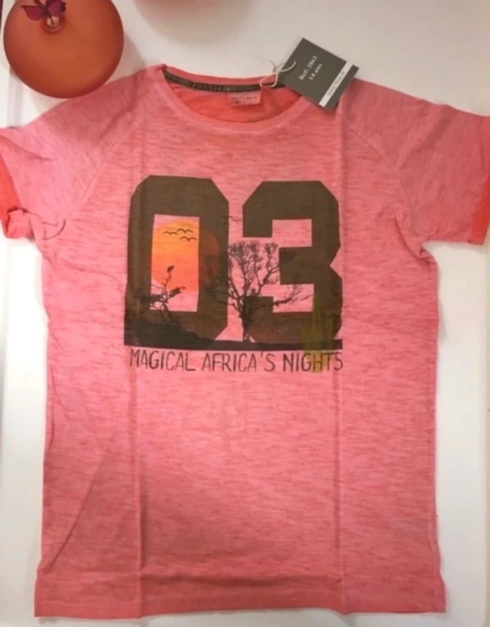 Tee shirt Tony boy 14 ans neuf
