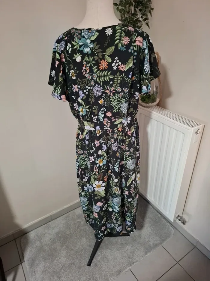Robe longue fleuri kiabi - photo numéro 2