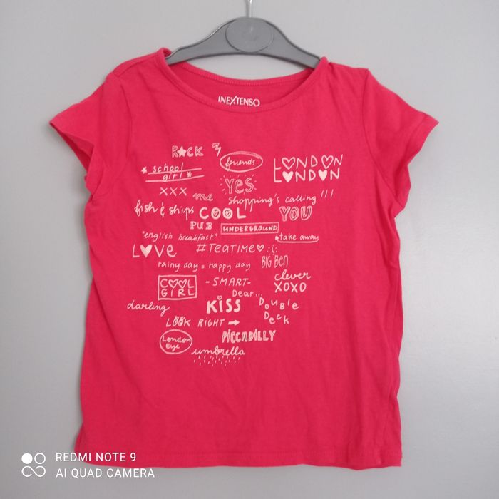 T-shirt rouge 6ans