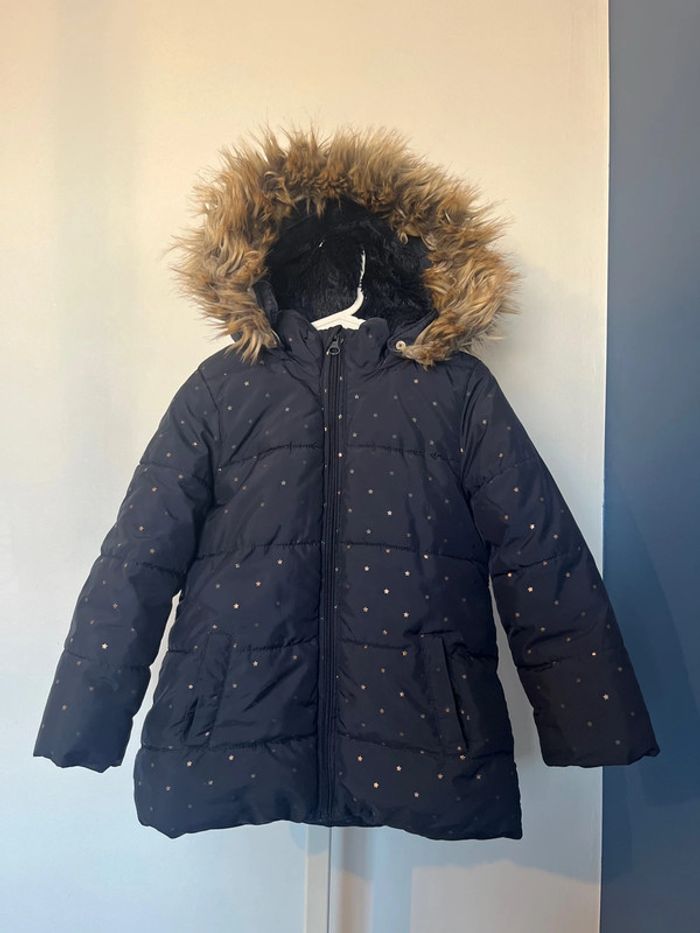 Belle doudoune chaude étoiles parka 4 ans - photo numéro 2