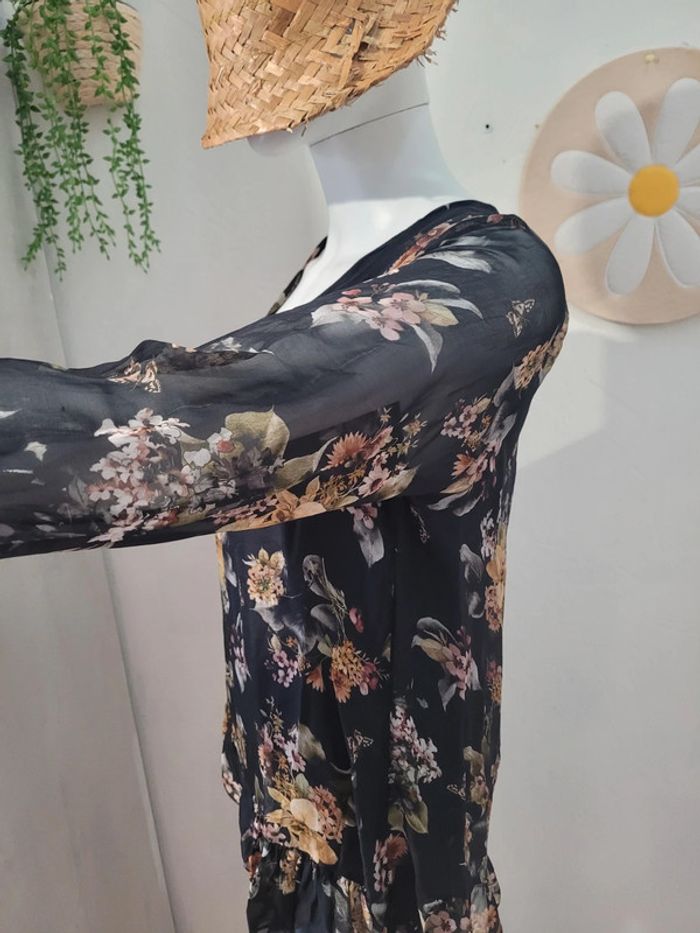 Blouse avec de la soie - photo numéro 5