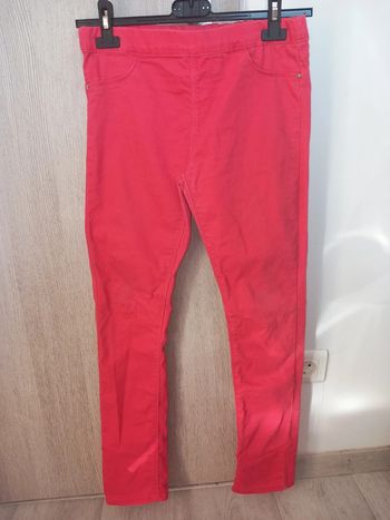 Jean jegging rose 12ans