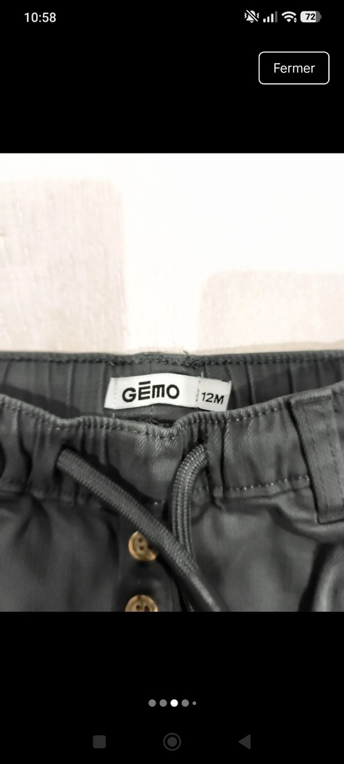 Pantalon bébé garçon - photo numéro 3