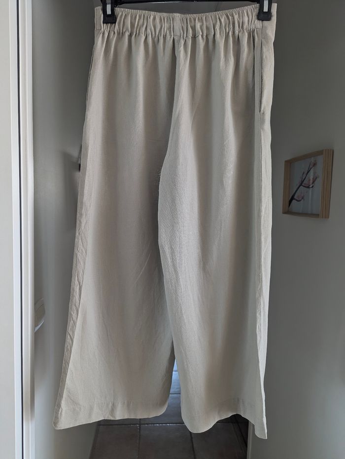 Pantalon court femme taille S mango - photo numéro 2