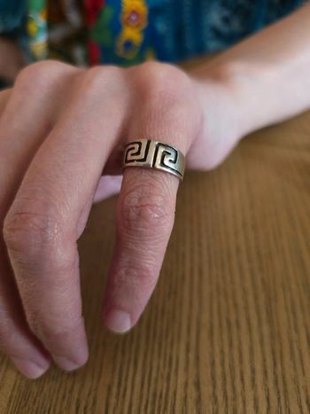 Bague argent taille 52