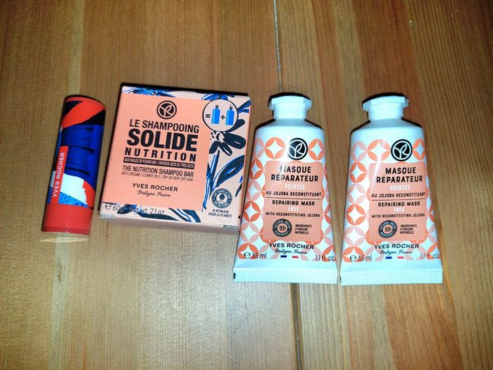 Lot de 4 produits Yves Rocher