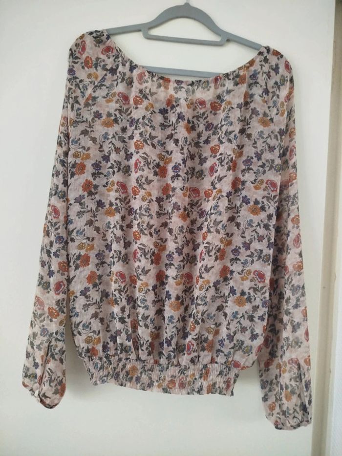 Haut blouse taille S très bon état - photo numéro 6