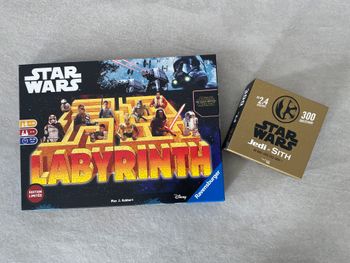 Lot jeux de société Star Wars labyrinth + Jedi ou Sith
