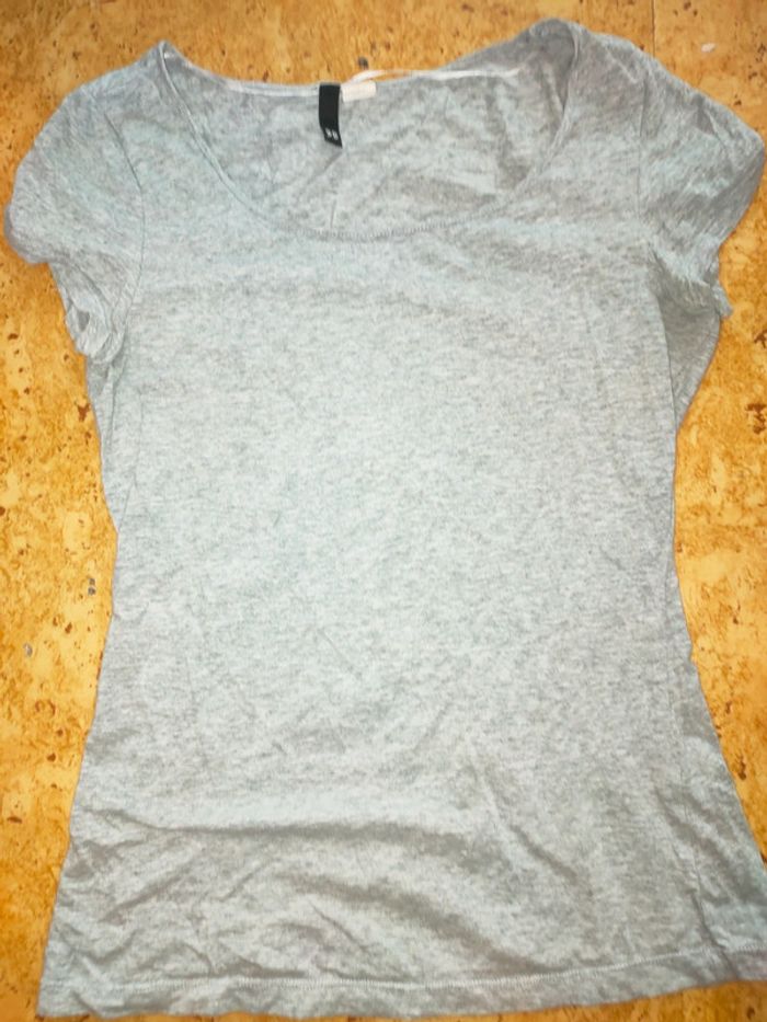 Tee-shirt manches courtes femme taille 38 H&M