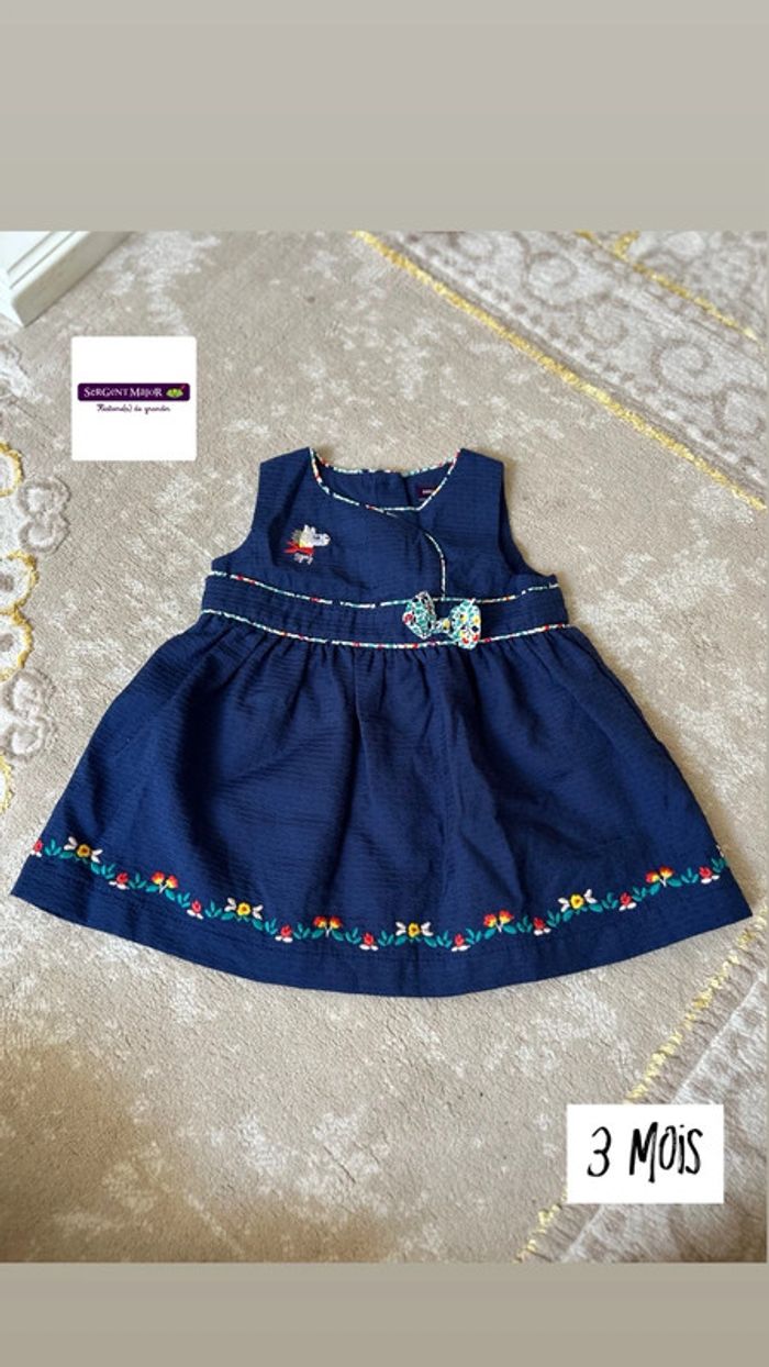 Robe Sergent major taille 3 mois