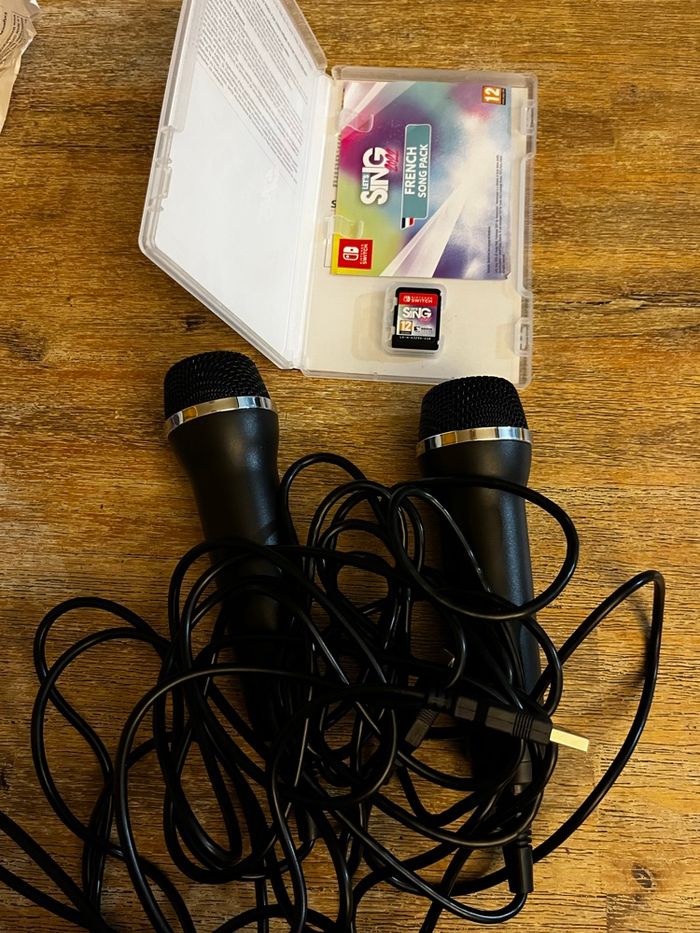 Jeu switch Let’s sing avec micro - photo numéro 4