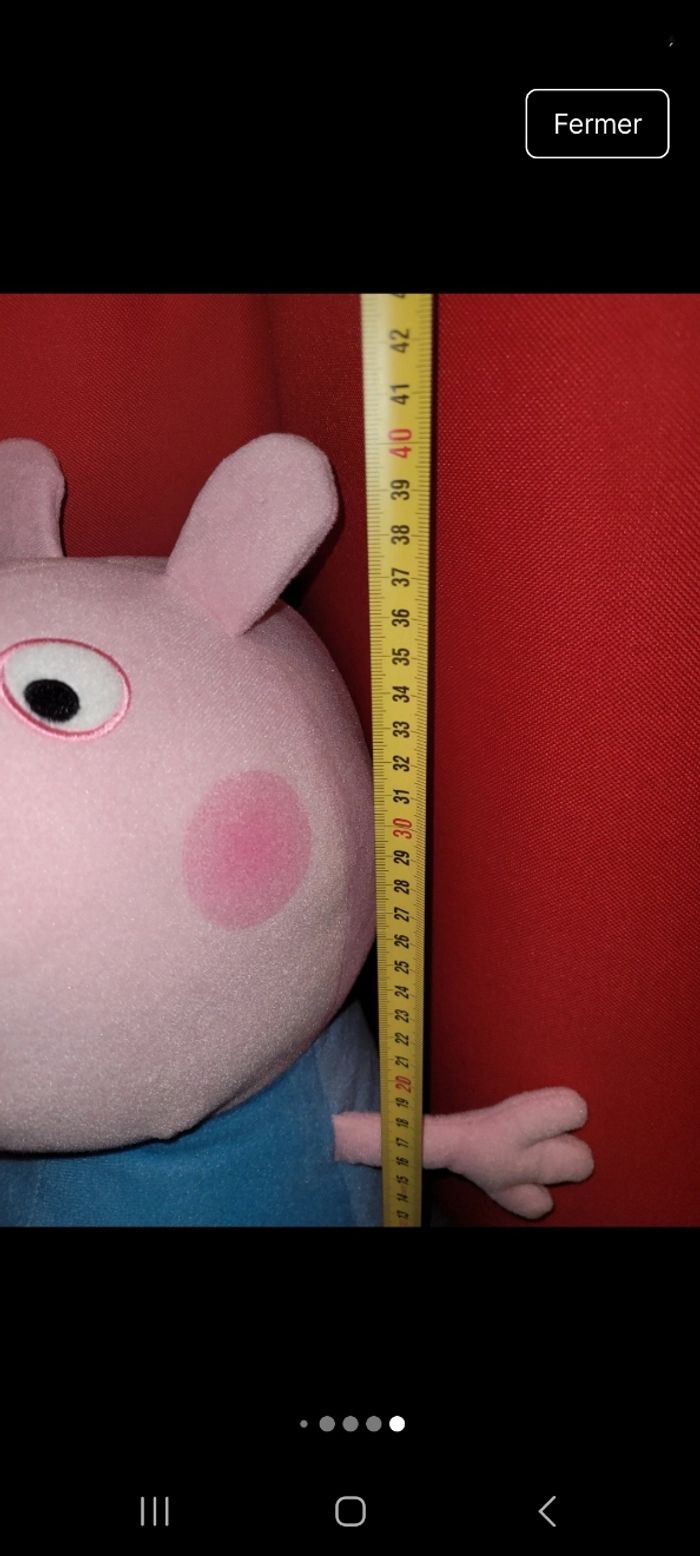 Lot peppa pig  grande et petite peluches /tbe et bon état - photo numéro 10