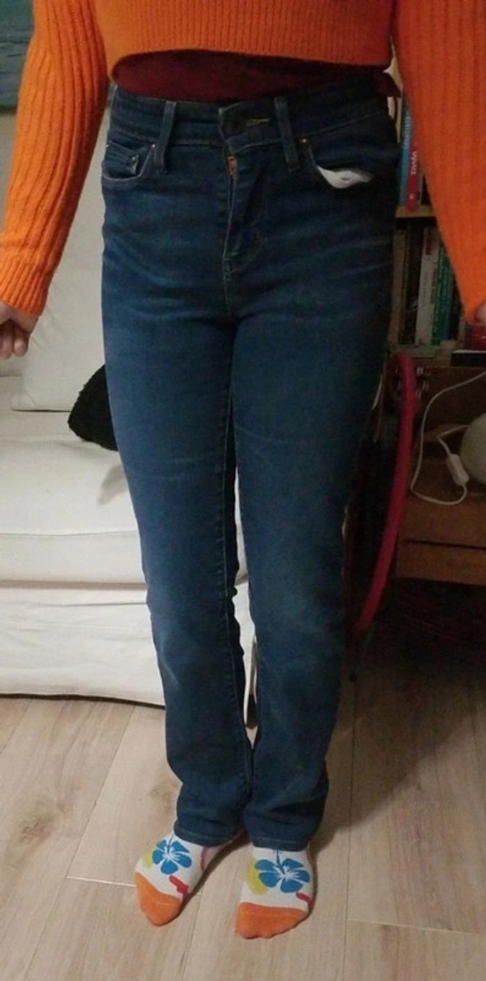 Jean mid rise straight W25L32 - photo numéro 3