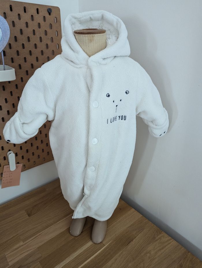 Combinaison bébé hiver 1 mois