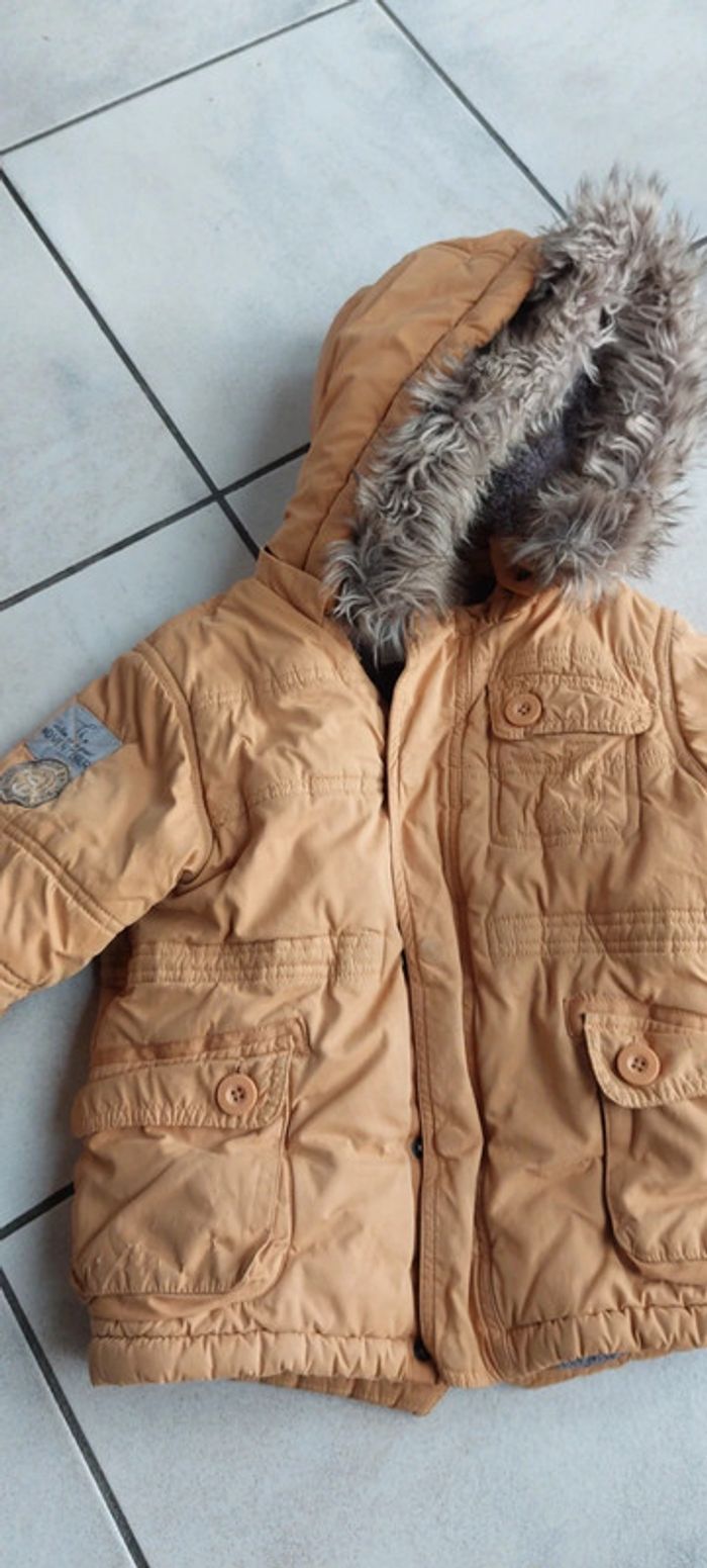 Blouson manteau chaud doudoune hiver 4 ans - photo numéro 4
