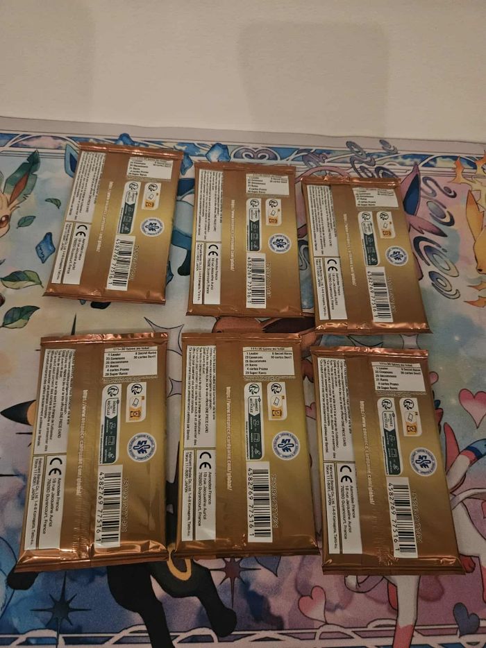 6 boosters One Piece prb01 français - photo numéro 2