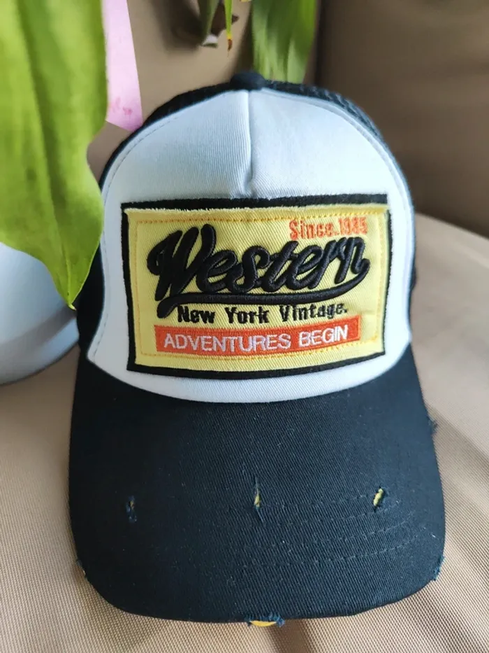 Casquette Trucker Western noire - photo numéro 3