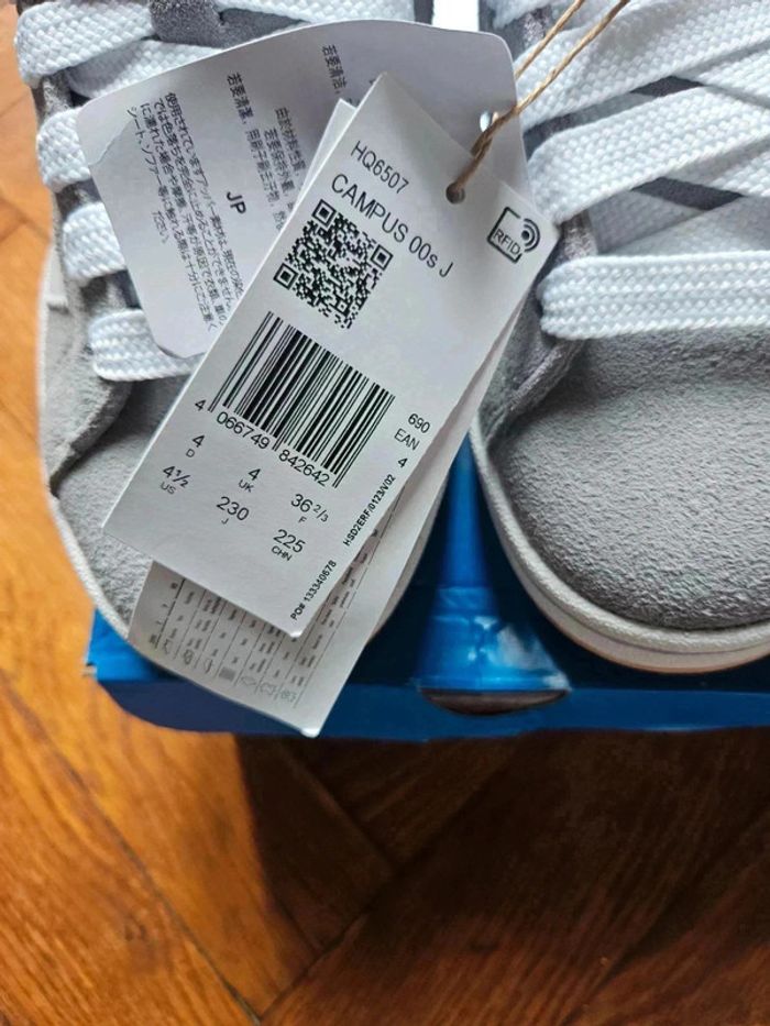 Adidas Campus 00s grise taille 36 2/3 - photo numéro 2