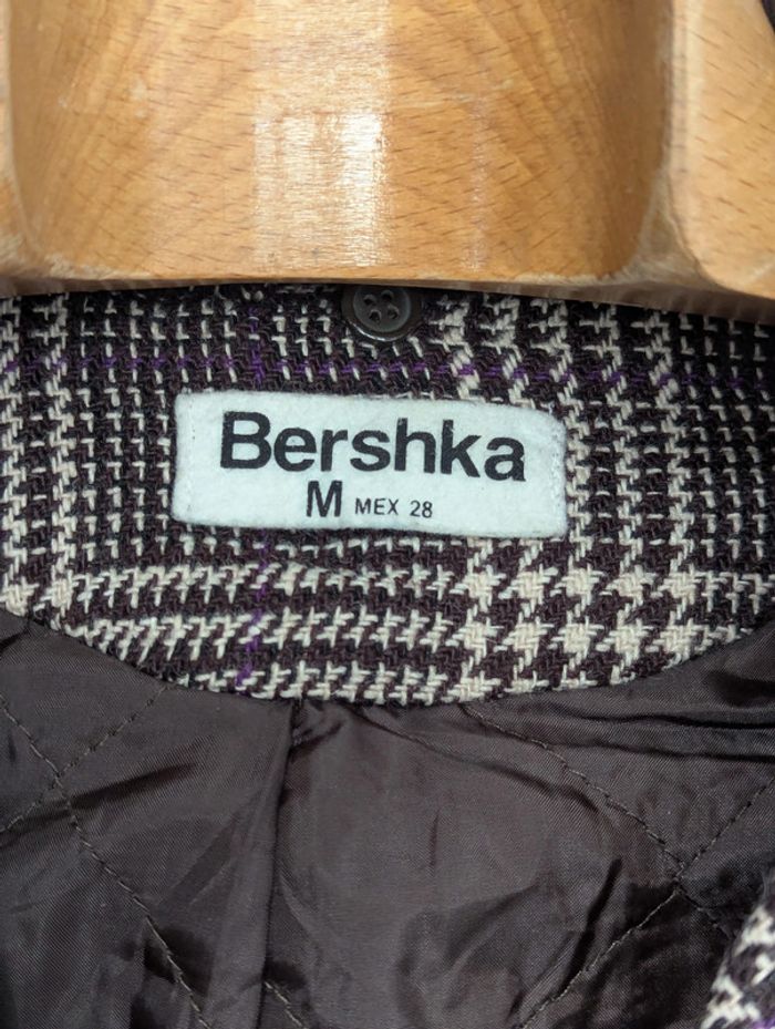 Blazer court à carreaux Bershka – Style preppy vintage - photo numéro 3