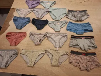 Lot de 18 culottes / boxer filles 👧