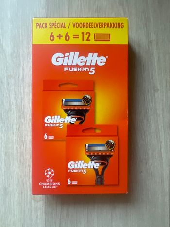 Pack 12 lames Gillette fusion 5 neuf