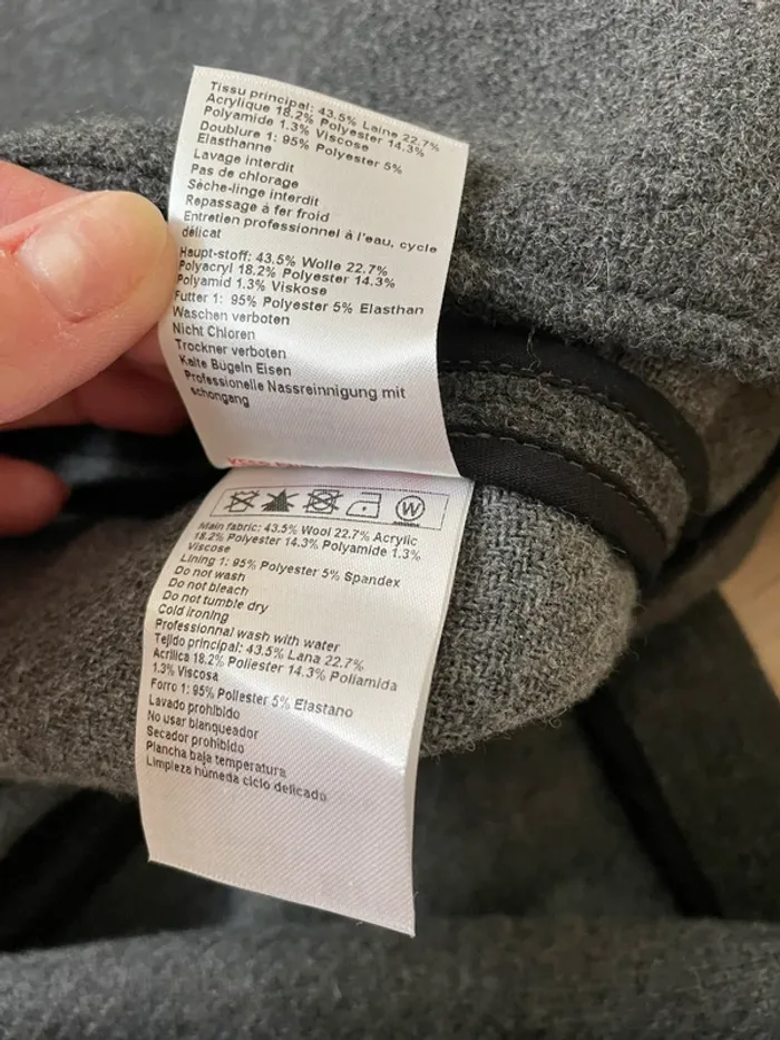 Manteau Ba&sh gris neuf - photo numéro 7