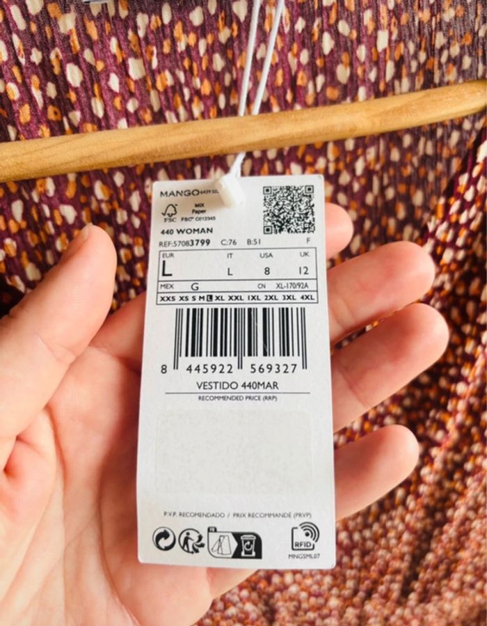 Robe Mango neuve avec étiquette L - photo numéro 5