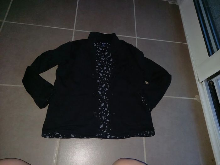 Veste noir étoile