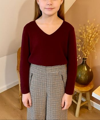 💜 Pantalon court motif écossais Fred & ginger singer taille 10 ans neuf avec étiquette 💜