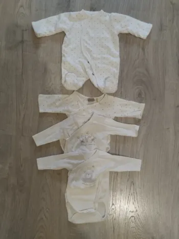 Lot vêtements garçon naissance - prématuré 46cm