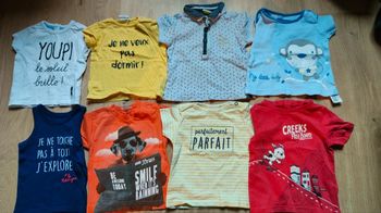 Lot de 8 tee shirt 6 mois