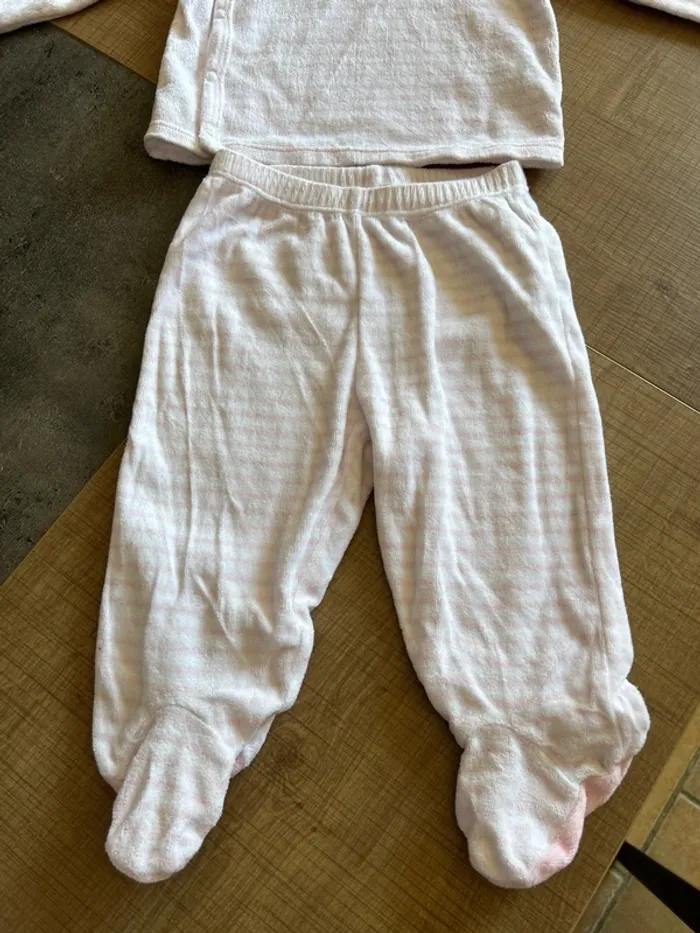 Pyjama deux pièces bébé fille, 9 mois - photo numéro 2
