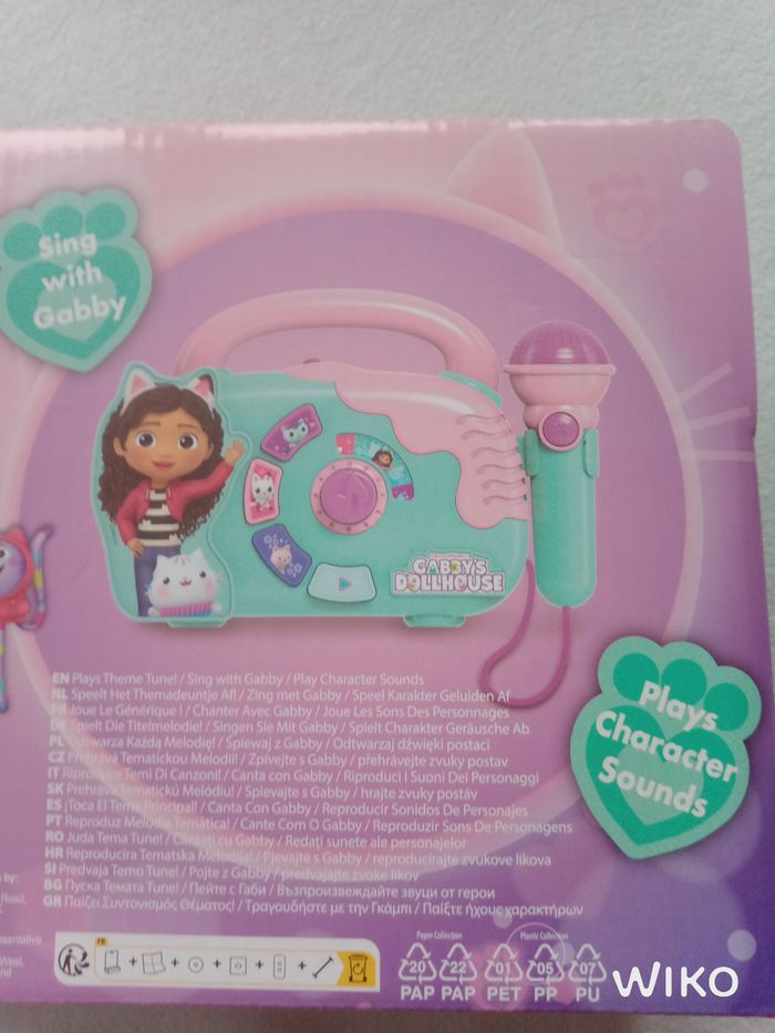 Boombox karaoké gabby chat - photo numéro 5