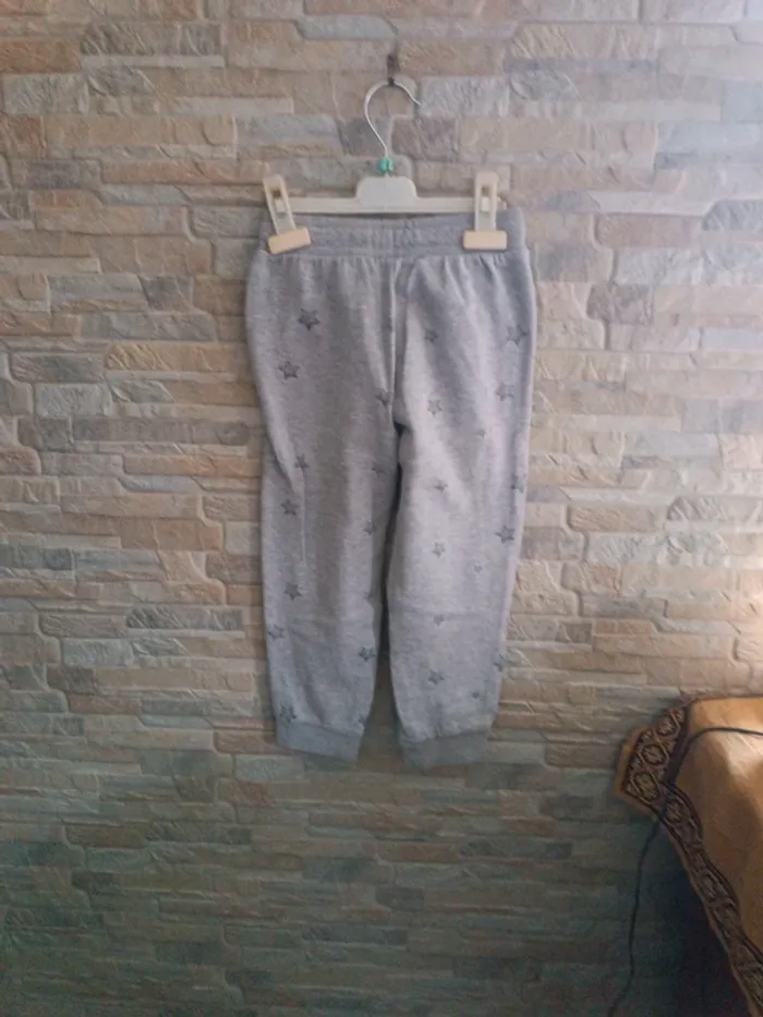 Jogging molleton gris Tissaia 5A - photo numéro 2