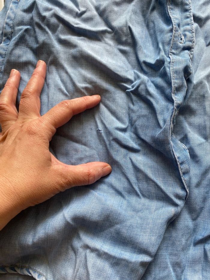 Robe en jean xs hm - photo numéro 2